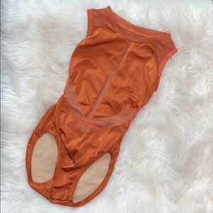 SecondSkin Dancewear CM Custom Leotard rust